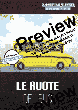 page one of Le Ruote Del Bus