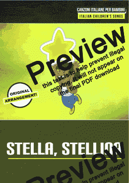 page one of Stella Stellina