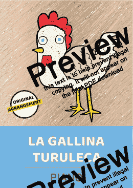 page one of La Gallina Turuleca