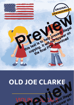 page one of Old Joe Clarke