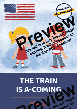 page one of The Train Is A-Coming