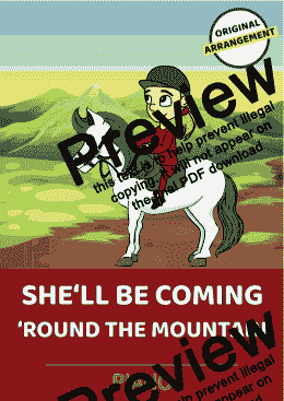 page one of She'll Be Coming 'Round The Mountain