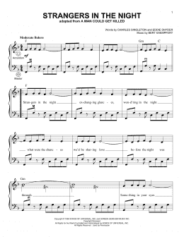 page one of Strangers In The Night (Accordion)