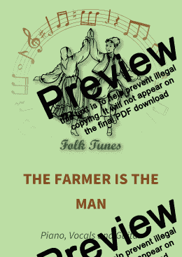 page one of The Farmer is the Man