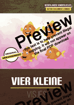 page one of Vier Kleine Visjes