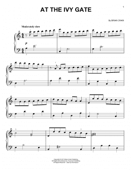 page one of At The Ivy Gate (Easy Piano)