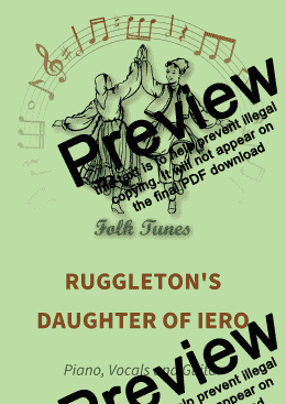 page one of Ruggleton's daughter of Iero