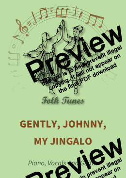 page one of Gently, Johnny, my Jingalo