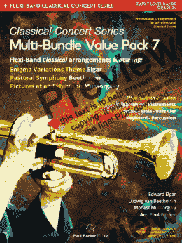 page one of Classical Concert Series Multi-Bundle Pack 7 