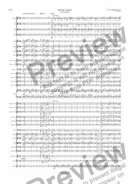 page one of Baloo, Lammy (Lullaby, Little Lamb) - Orchestra and SATB Choir 