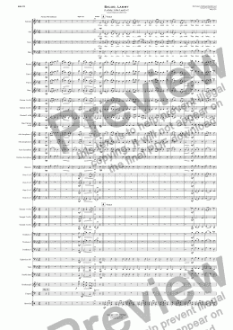 page one of Baloo, Lammy (Lullaby, Little Lamb) v2 - Concert Band and SATB Choir