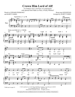 page one of Crown Him Lord Of All! (Piano & Vocal)