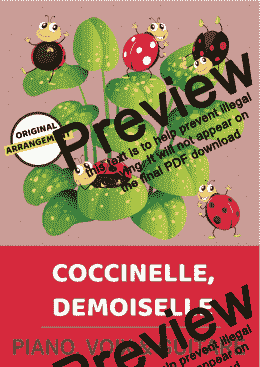 page one of Coccinelle, Demoiselle