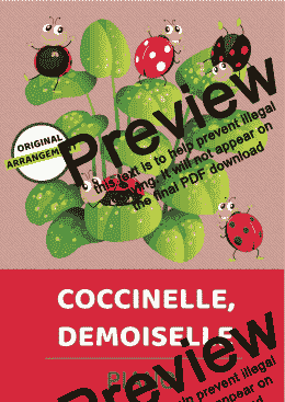 page one of Coccinelle, Demoiselle