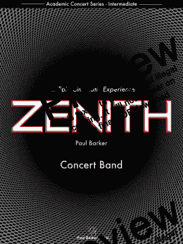 page one of Zenith [Concert Band] 
