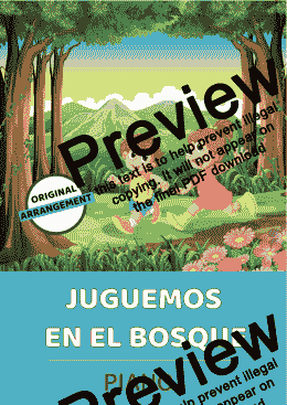 page one of Juguemos En El Bosque