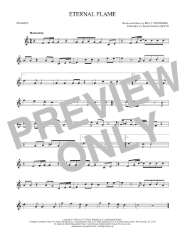 page one of Eternal Flame (Trumpet Solo)