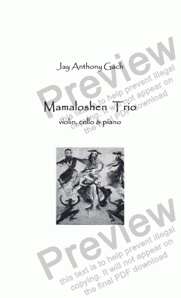 page one of Mamaloshen Trio 
