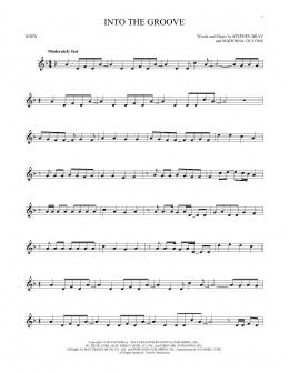 page one of Into The Groove (French Horn Solo)