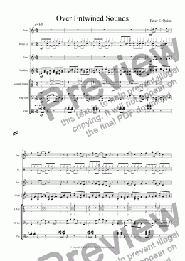 page one of Over Entwined Sounds