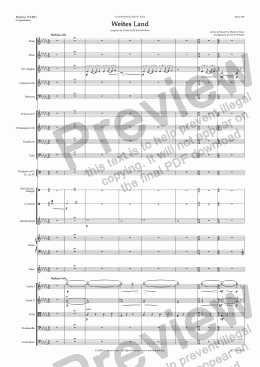 page one of Weites Land (VOM/Score & Parts)