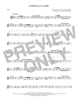 page one of Eternal Flame (French Horn Solo)