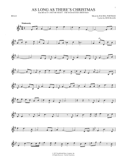 page one of As Long As There's Christmas (Bells Solo)