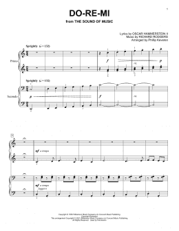 page one of Do-Re-Mi (from The Sound Of Music) (arr. Phillip Keveren) (Piano Duet)