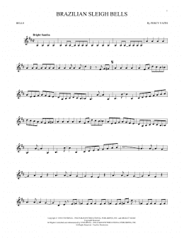 page one of Brazilian Sleigh Bells (Bells Solo)