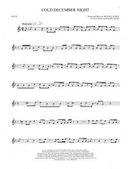 page one of Cold December Night (Bells Solo)