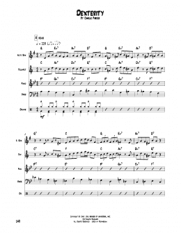 page one of Dexterity (Transcribed Score)
