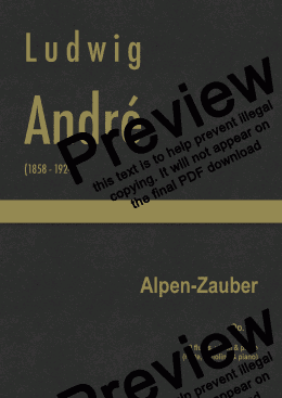 page one of André - Alpen-Zauber