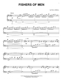 page one of Fishers Of Men (Piano Solo)
