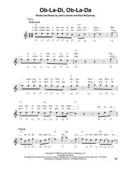 page one of Ob-La-Di, Ob-La-Da (Harmonica)