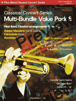 page one of Classical Concert Series Multi-Bundle Pack 8 (Flexible Instrumentation)