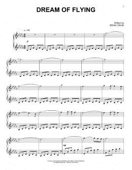 page one of Dream Of Flying (Piano Solo)