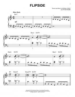 page one of Flipside (Easy Piano)