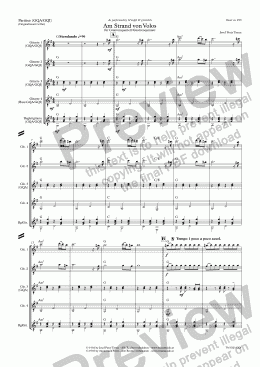page one of Am Strand von Volos (GQA/GQI/Score & Parts)