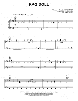 page one of Rag Doll (Piano, Vocal & Guitar Chords (Right-Hand Melody))