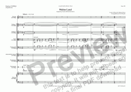 page one of Weites Land (VSTRQ/Score & Parts), Female Voice, Rhythm, Piano, String Quartet