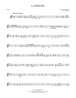 page one of Landslide (French Horn Solo)