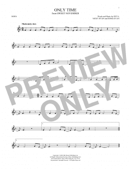 page one of Only Time (French Horn Solo)
