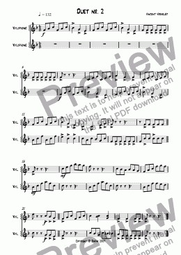 page one of Duet nr. 2