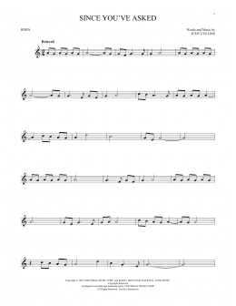 page one of Since You've Asked (French Horn Solo)