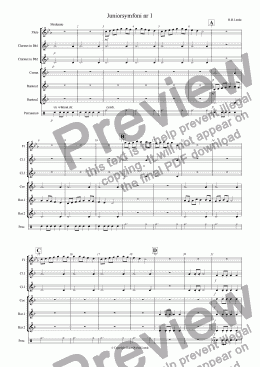 page one of Juniorsymfoni nr1