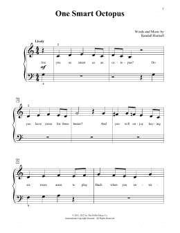 page one of One Smart Octopus (Educational Piano)