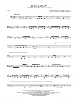 page one of Breakaway (Tuba Solo)