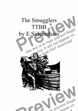 page one of The Smugglers TTBB