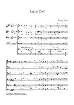 page one of Regina Caeli (Choir)
