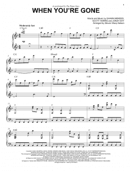 page one of When You're Gone (Piano Solo)